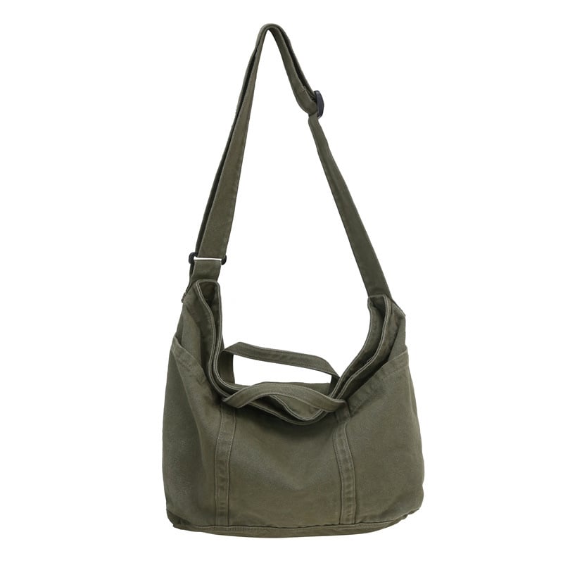 Kanvas torba Tote, gradski stil, horizontalni kvadratnog oblika, zatvaranje zipom