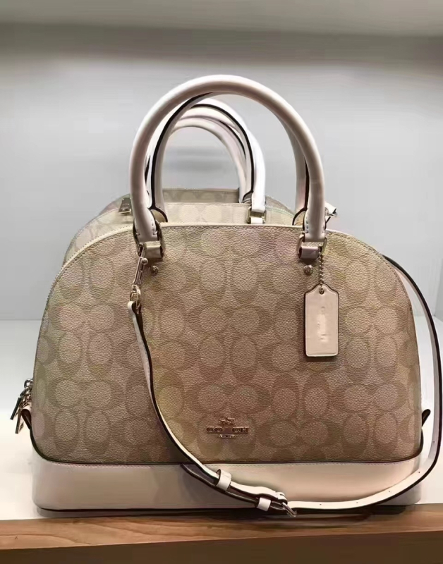 Torba za ramenu sa zatvaračem, PVC, shell stil, podstava od platna