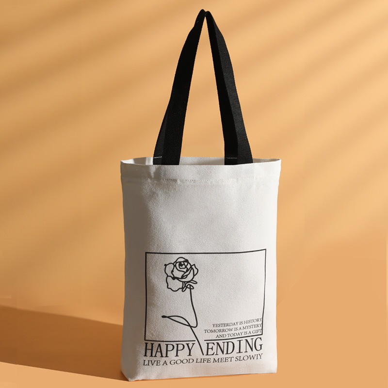 Geantă din pânză pentru femei — geantă de mână și de umăr, siluetă pătrată, stil urban minimalist, lansare primăvara 2025