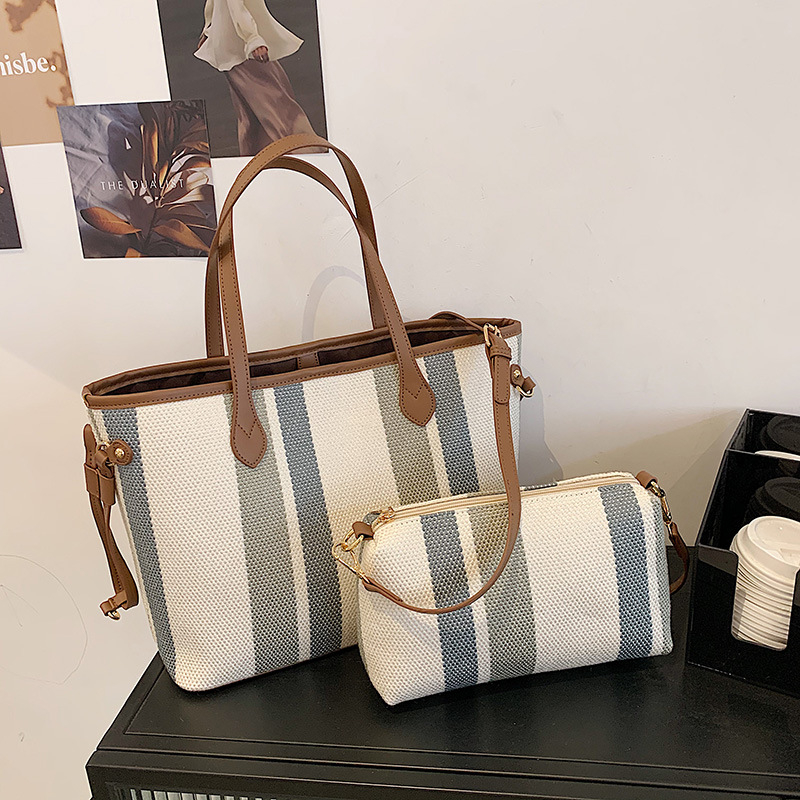 Geantă Tote din PU, formă de geantă de cumpărături, fermoar, buzunar interior, utilizare zilnică