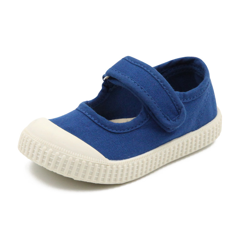 Dječje tenisice od canvas materijala, korejskog stila, gumena potplata, Velcro zatvarač, niski kroj