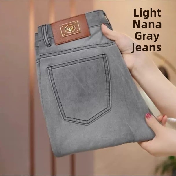 Jeansi bărbați Slim-fit, Croială mică drept, Spălate, Denim 93% bumbac, talie medie