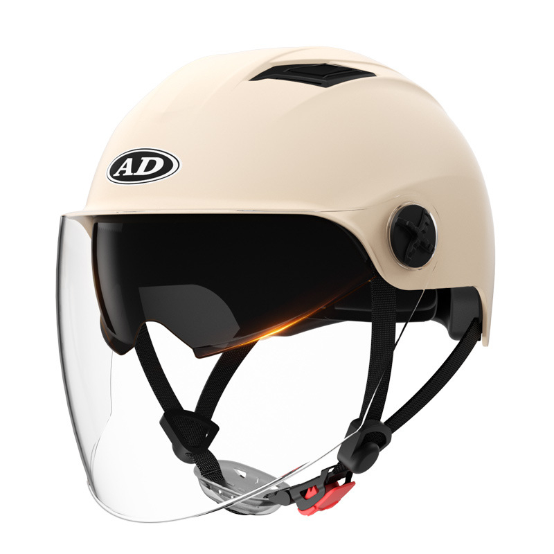 Motorska kaciga ABS (3C certifikat, polukaciga, za odrasle, sve sezone)