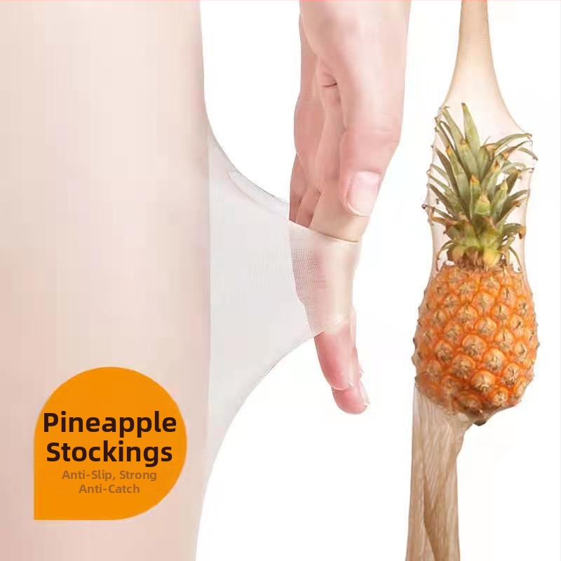 0D Διαφανή νάιλον Core-Spun Μετάξι Καλσόν, Με T-Crotch, Ultra-Λεπτά, Αόρατα