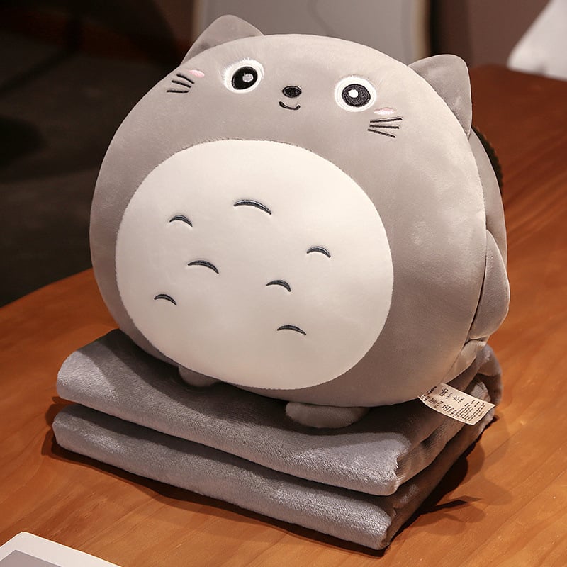 Αυτοκινητό μαξιλάρι-κουβέρτα, διπλής χρήσης, τρίων σε ένα; εξωτερικό υλικό: Σπάντεξ; γέμισμα: PP βαμβάκι; μοτίβο: αξιολάτρευτα ζώα; στυλ: καρτούν