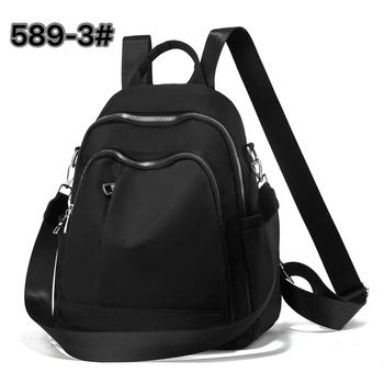 Oxford vászon válltáska, nagy kapacitás, városi letisztult stílus, zipzáras zárás, belső rejtett zseb és telefontartó zseb, poliészter bélés, szabadidős utazásokhoz