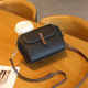 Shell Bag – Genuine Leather, Top-Grain Cowhide, Flap Opening, ZIP Hidden Pocket, Document Pocket