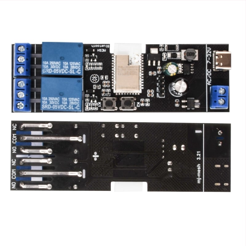 Μονάδα ρελέ διακόπτης με δυνατότητα mesh, τηλεχειριστήριο, συνδεδεμένη με την εφαρμογή Mijia, υποστήριξη Xiao AI