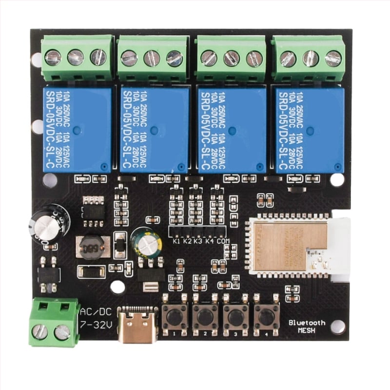 Μονάδα ρελέ διακόπτης με δυνατότητα mesh, τηλεχειριστήριο, συνδεδεμένη με την εφαρμογή Mijia, υποστήριξη Xiao AI