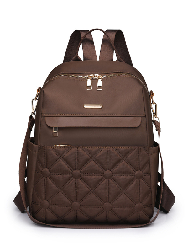 Rucsac pentru femei | Stil stradal; Material Oxford; Închidere cu fermoar; buzunar interior cu fermoar; rezistent la uzură (Stil stradal; Material Oxford; Închidere cu fermoar; buzunar interior cu fermoar; rezistent la uzură)