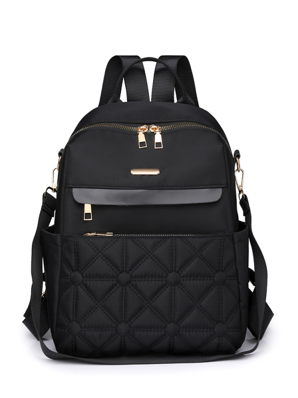 Rucsac pentru femei | Stil stradal; Material Oxford; Închidere cu fermoar; buzunar interior cu fermoar; rezistent la uzură (Stil stradal; Material Oxford; Închidere cu fermoar; buzunar interior cu fermoar; rezistent la uzură)