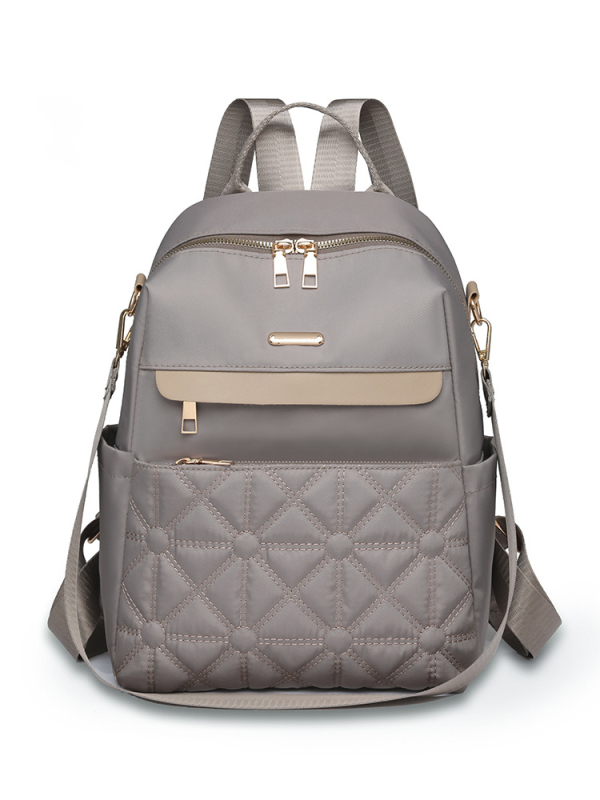 Rucsac pentru femei | Stil stradal; Material Oxford; Închidere cu fermoar; buzunar interior cu fermoar; rezistent la uzură (Stil stradal; Material Oxford; Închidere cu fermoar; buzunar interior cu fermoar; rezistent la uzură)