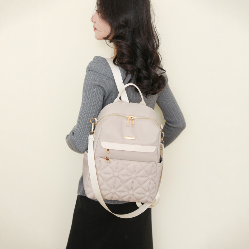 Rucsac pentru femei | Stil stradal; Material Oxford; Închidere cu fermoar; buzunar interior cu fermoar; rezistent la uzură (Stil stradal; Material Oxford; Închidere cu fermoar; buzunar interior cu fermoar; rezistent la uzură)