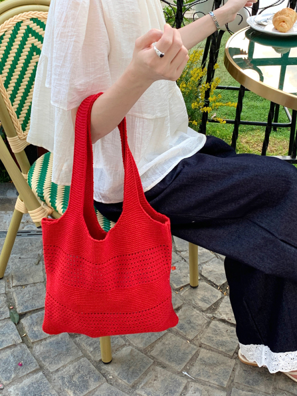 Geantă Tote pentru deplasări în afaceri, poliester, formă orizontală pătrată, buzunar deschis