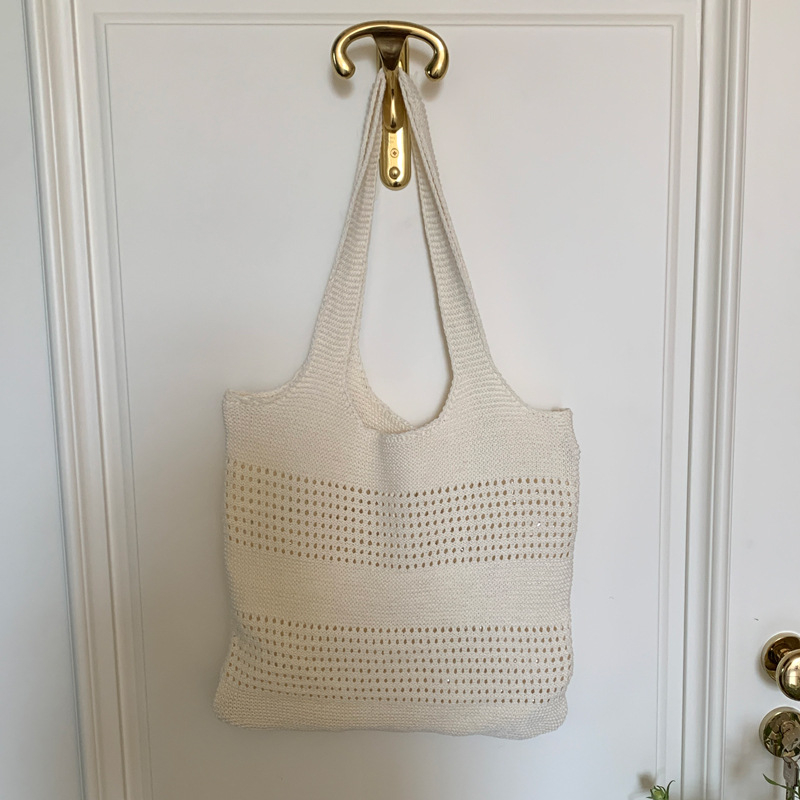 Geantă Tote pentru deplasări în afaceri, poliester, formă orizontală pătrată, buzunar deschis