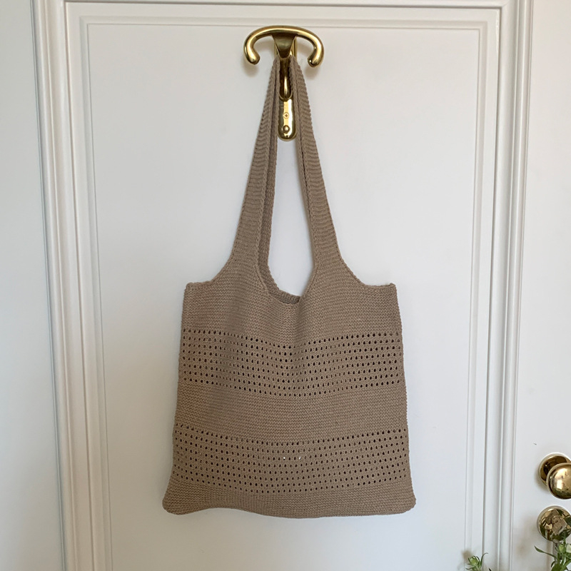 Geantă Tote pentru deplasări în afaceri, poliester, formă orizontală pătrată, buzunar deschis