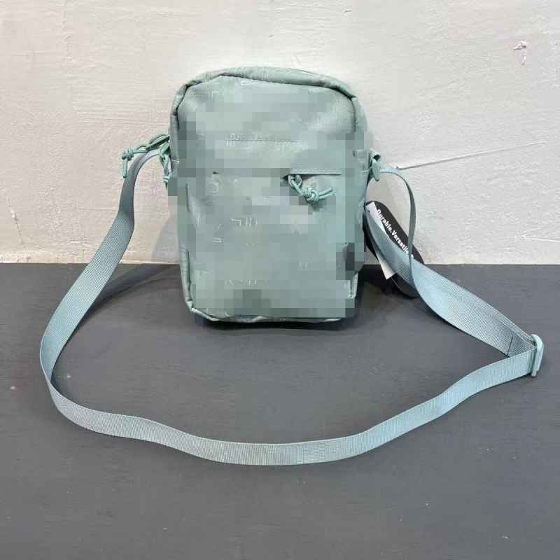 Crossbody torba preko ramena s zatvaračem, Oxford tkanina, vertikalni kvadratni oblik, ID pretinac, gradski minimalistički stil