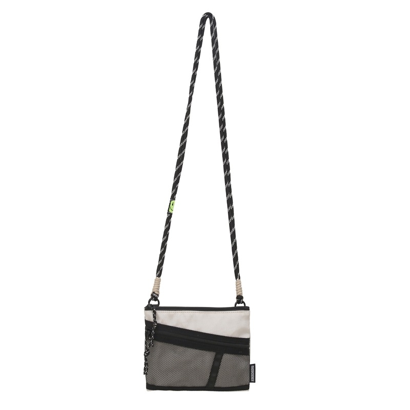 Ženska crossbody torbica – ulični stil, Oxford tkanina, oblik kuverte, zatvarač na zip, jedna naramenica