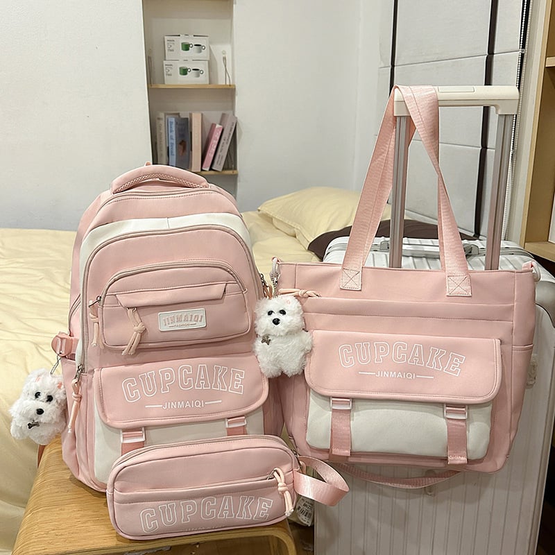 Σχολική τσάντα για κορίτσια, κορεατικού στυλ, ελαφριά και με μεγάλη χωρητικότητα; καμβάς, αναπνέουσα κατασκευή, ιμάντες με αερόσφυρα, επένδυση πολυεστέρα, μοντέλο καλοκαίρι 2025.