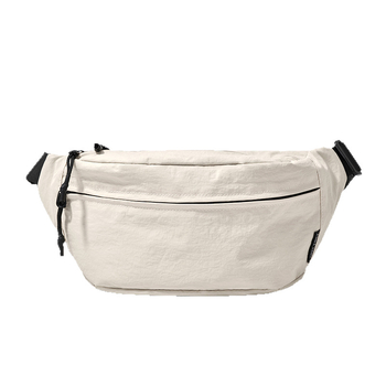 Crossbody torba – ulični stil, najlon, lagana, zatvarač, unutarnji džep s patchom, poliester podstava, ljeto 2025