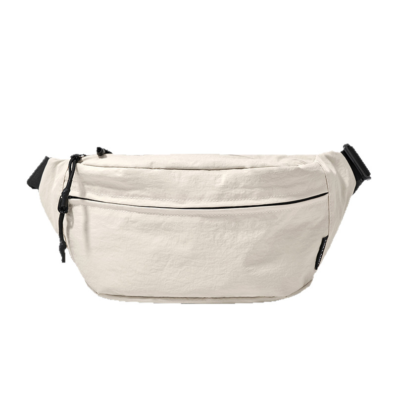 Crossbody torba – ulični stil, najlon, lagana, zatvarač, unutarnji džep s patchom, poliester podstava, ljeto 2025
