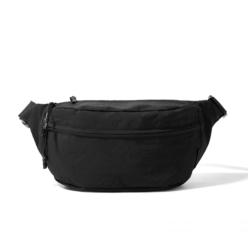 Crossbody torba – ulični stil, najlon, lagana, zatvarač, unutarnji džep s patchom, poliester podstava, ljeto 2025