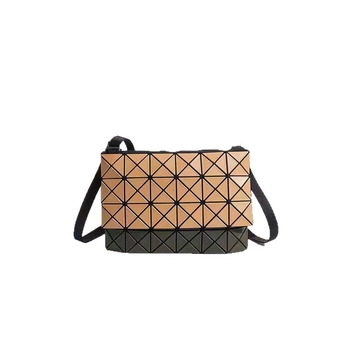 Geometrijska dijamantska prešivena crossbody torba, mala, PVC, podstava od poliester, proljeće 2025, s jednom naramenicom