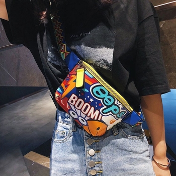 Crossbody torba, urbani stil, PU materijal, zatvarač, print slovima, poliester podstava (urbani stil, PU materijal, zatvarač, print slovima, poliester podstava)