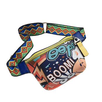 Crossbody torba, urbani stil, PU materijal, zatvarač, print slovima, poliester podstava (urbani stil, PU materijal, zatvarač, print slovima, poliester podstava)