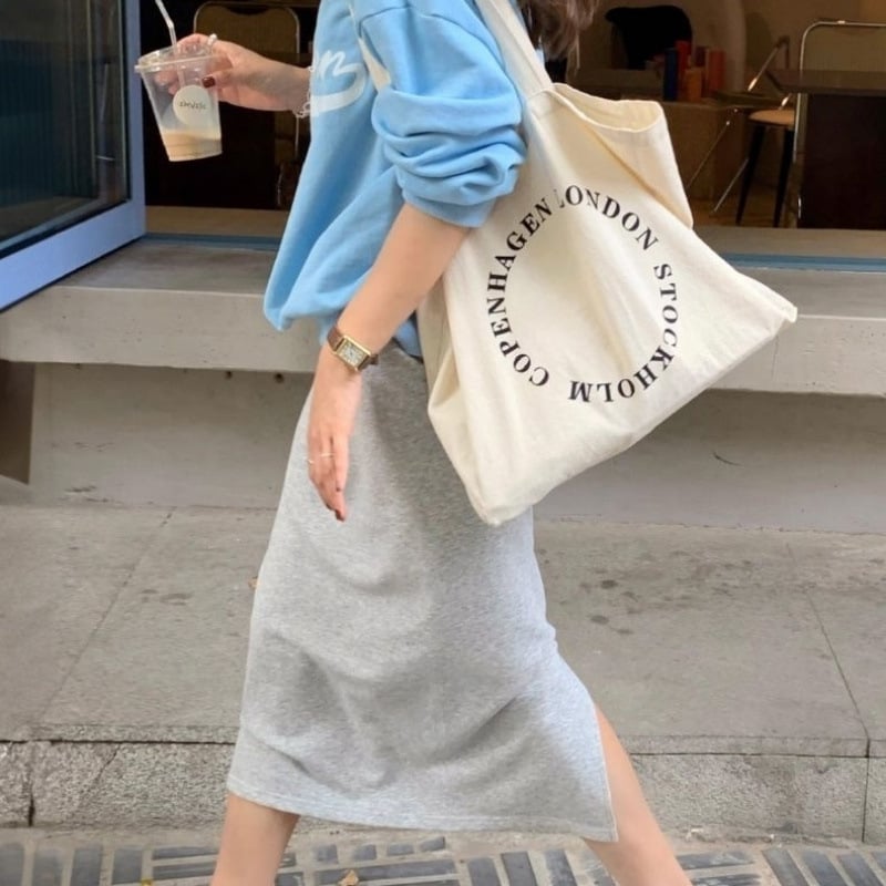 Fustă maternă dreaptă cu guler tip lotus, mâneci 3/4, 95% bumbac, lungime medie, culoare solidă