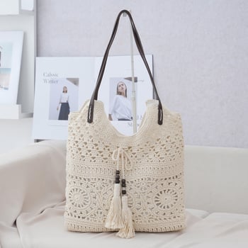 Ženska tote torba, gradski jednostavan stil, Materijal: Papir, Podstava: Poliester, Remen: Jedna naramenica