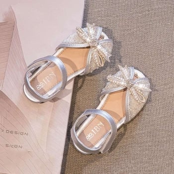Dječje sandale u stilu princeze, PU gornji dio, potplat od sintetičke gume, uzrast 4–6 godina, Birkenstock stil, proljeće 2023