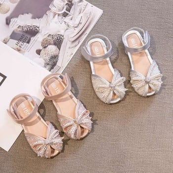 Dječje sandale u stilu princeze, PU gornji dio, potplat od sintetičke gume, uzrast 4–6 godina, Birkenstock stil, proljeće 2023