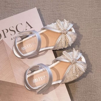 Dječje sandale u stilu princeze, PU gornji dio, potplat od sintetičke gume, uzrast 4–6 godina, Birkenstock stil, proljeće 2023
