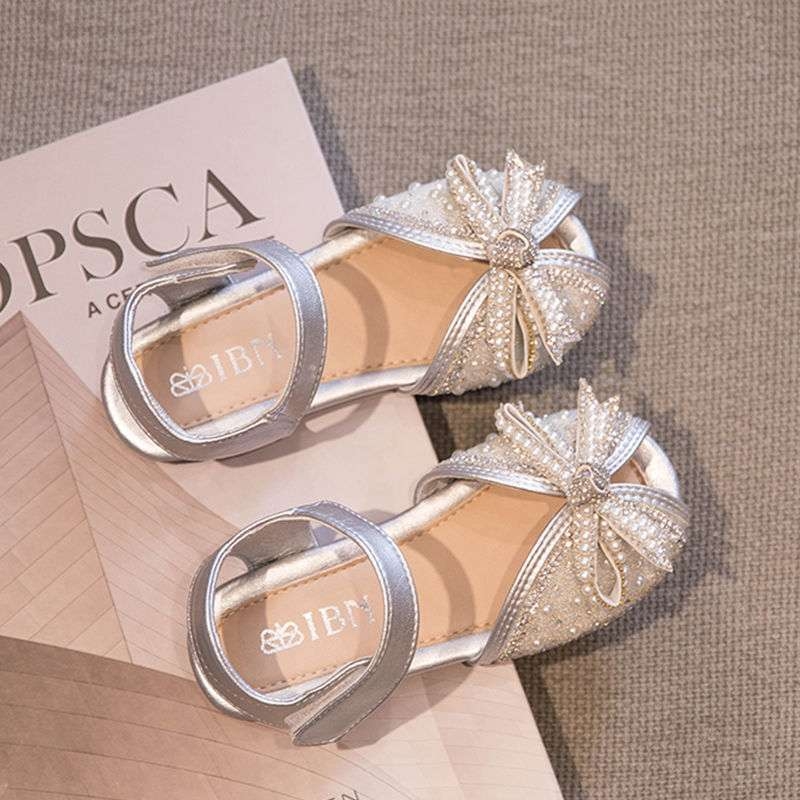 Dječje sandale u stilu princeze, PU gornji dio, potplat od sintetičke gume, uzrast 4–6 godina, Birkenstock stil, proljeće 2023