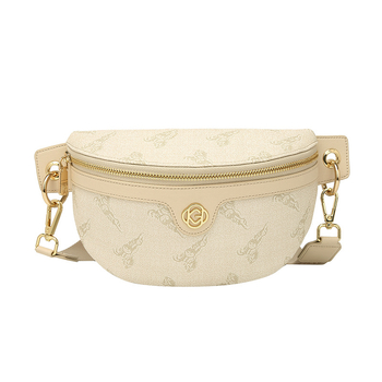 Ženska crossbody torba, dumpling oblik, visoko kvalitetna sintetička koža, zatvaranje na zip, unutarnji džepovi: zip, džep za telefon, džep za identifikaciju
