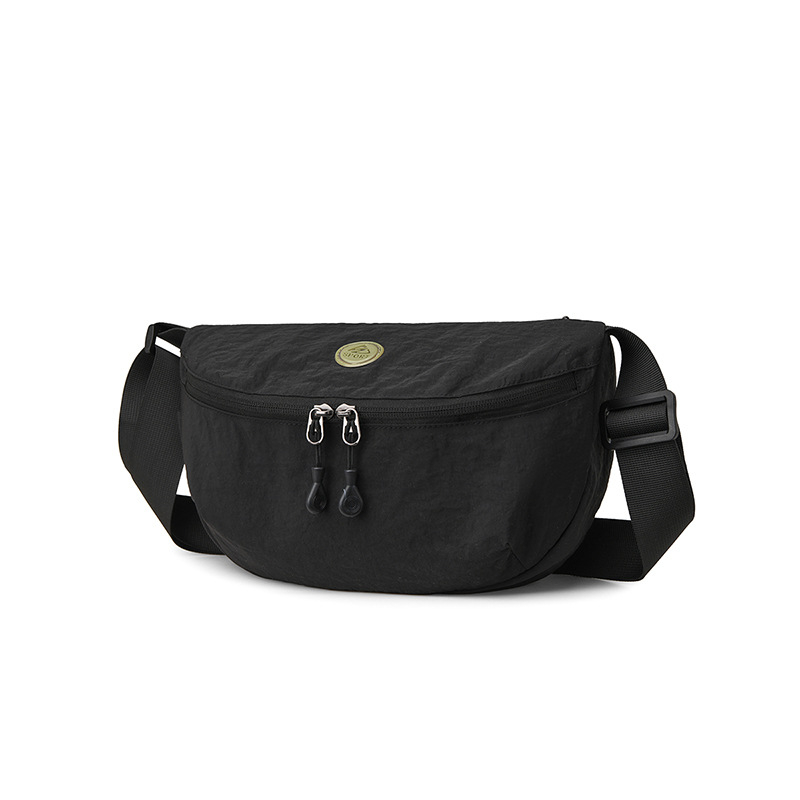 Crossbody torba od Oxford platna, unisex, vodootporna, s poklopcem i unutarnjom pretinrom na zip