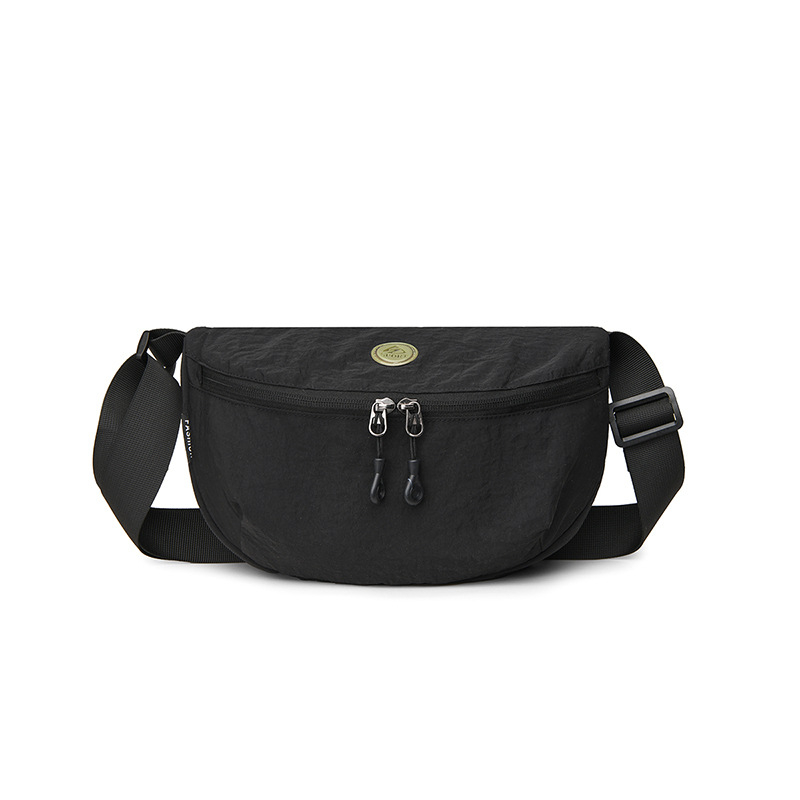 Crossbody torba od Oxford platna, unisex, vodootporna, s poklopcem i unutarnjom pretinrom na zip