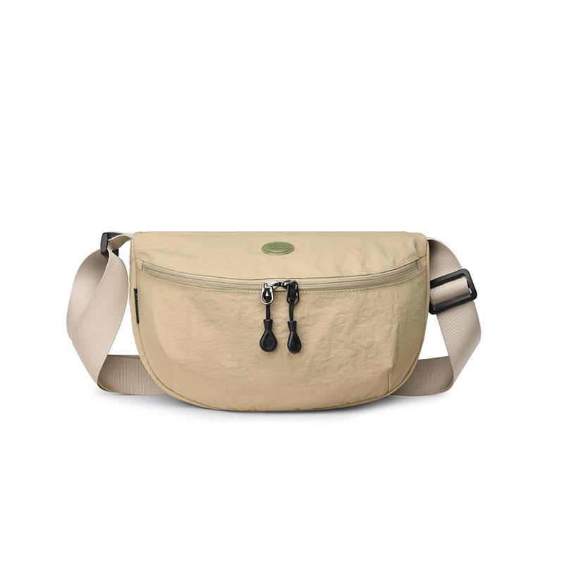 Crossbody torba od Oxford platna, unisex, vodootporna, s poklopcem i unutarnjom pretinrom na zip