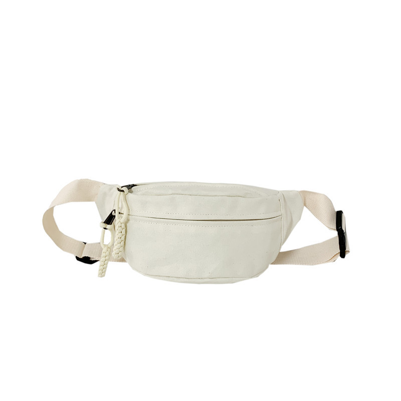 Platnena crossbody torba, ulični stil, džep za telefon, mekani 3D vanjski dio, poliester podstava, zatvarač