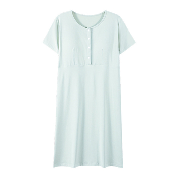 Γυναικείο νυχτικό θηλασμού με μπροστινό άνοιγμα, αντιβακτηριακό και διαπνέον από υπέρ-λεπτό modal ύφασμα, μεσαίου μήκους, με επένδυση στήθους
