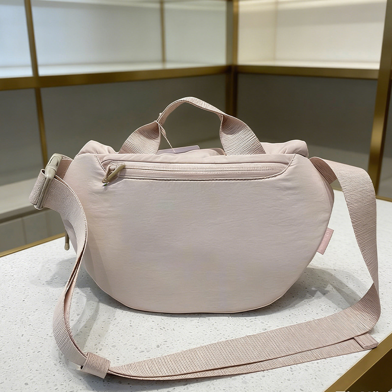 Nylon torbica crossbody s magnetskim zatvaračem, 3L kapaciteta, džep za telefon – ulični stil, šifra D25056