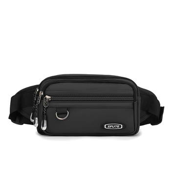 Muška crossbody torba za poslovni stil s više pretinaca, vodootporna tkanina, pogodna za 8-inčni prijenosnik
