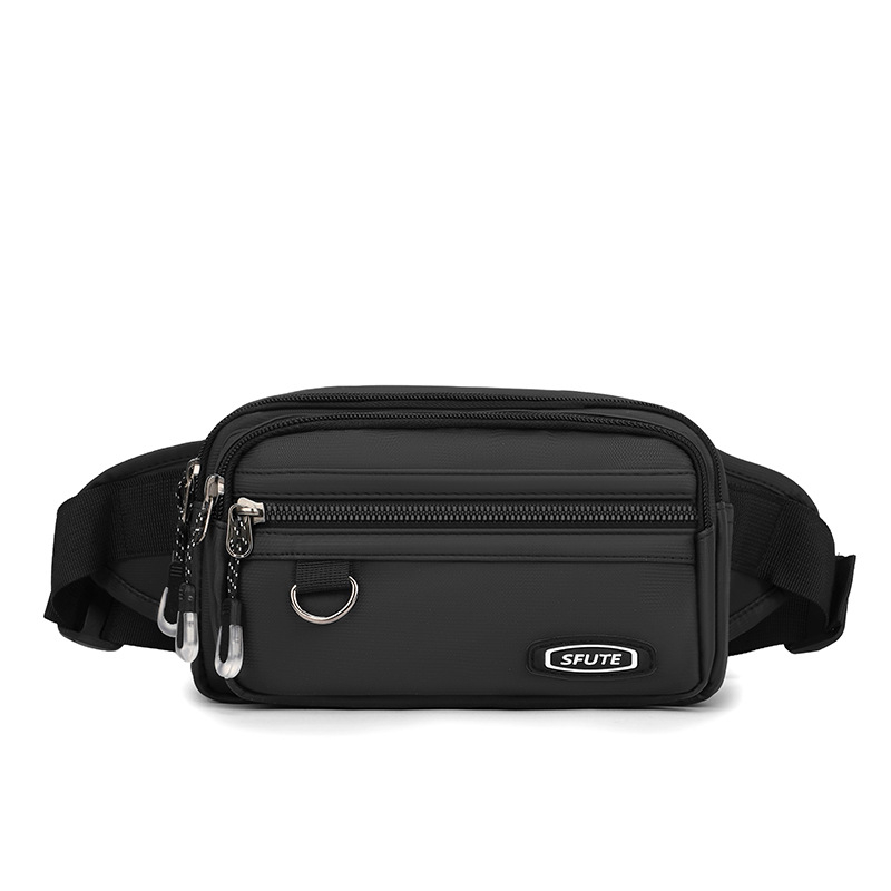 Muška crossbody torba za poslovni stil s više pretinaca, vodootporna tkanina, pogodna za 8-inčni prijenosnik