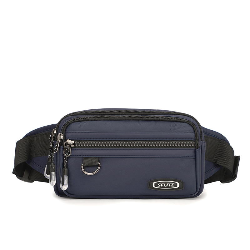 Muška crossbody torba za poslovni stil s više pretinaca, vodootporna tkanina, pogodna za 8-inčni prijenosnik
