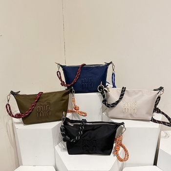 Torba preko ramena PU materijala, unisex stil, višeslojna torbica za telefon, proljeće 2025