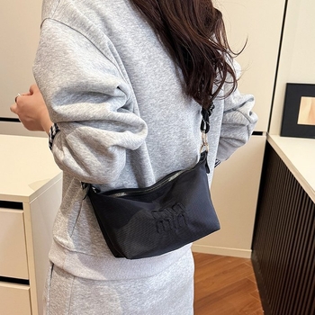 Torba preko ramena PU materijala, unisex stil, višeslojna torbica za telefon, proljeće 2025