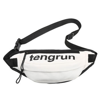 Geantă crossbody din nylon exterior, căptușeală poliester, închidere cu fermoar — simplitate urbană