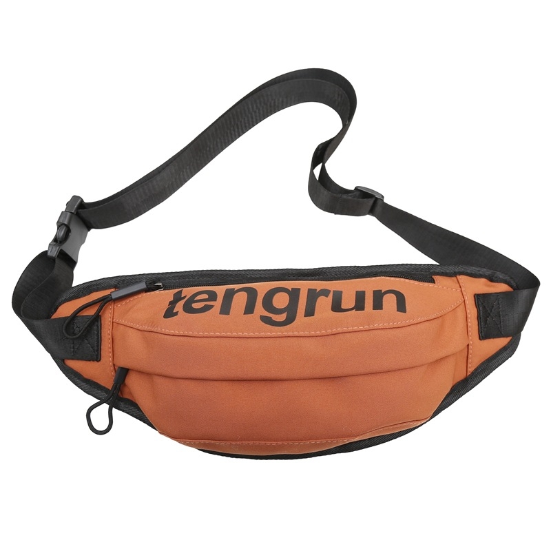 Geantă crossbody din nylon exterior, căptușeală poliester, închidere cu fermoar — simplitate urbană