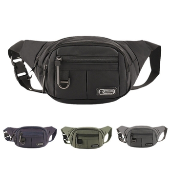 Borsetă de talie pentru telefon, unisex, capacitate mare, impermeabilă, Oxford material